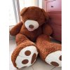 velky plysovy medved cute hnedy 190cm 2