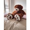 velky plysovy medved cute hnedy 190cm