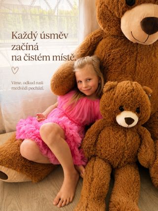 Je dobré vědět, odkud pochází medvěd, kterého objímáte ❤️🐻 Možná je to jen plyšový medvěd. Ale nám záleží i na tom, odkud...