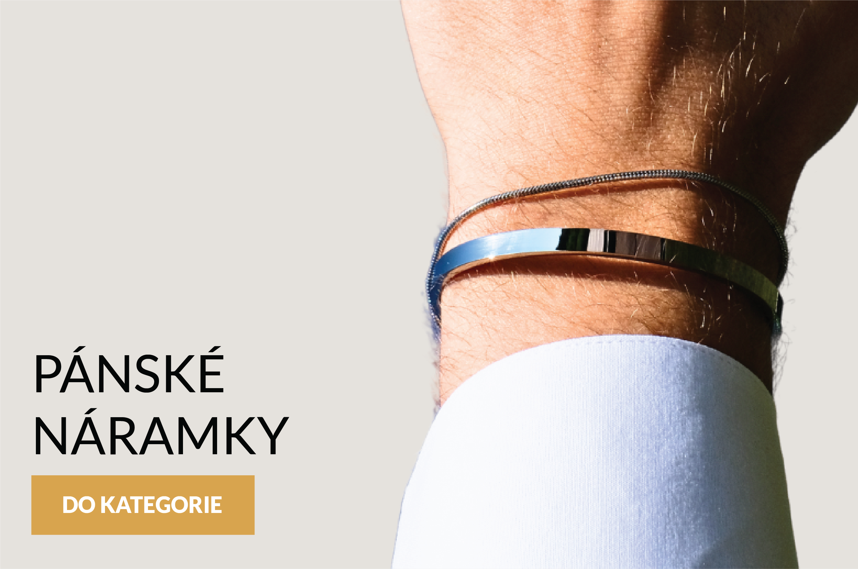 Pánské náramky