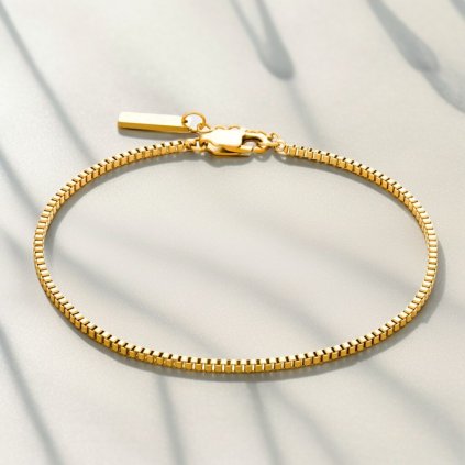 97 naramek box classic zlaty