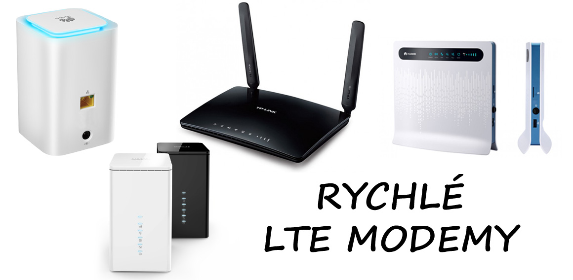 LTE modemy