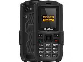 Odolný telefon RugGear RG129 (Odolnost IP67)  (CZ Distribuce) - české menu