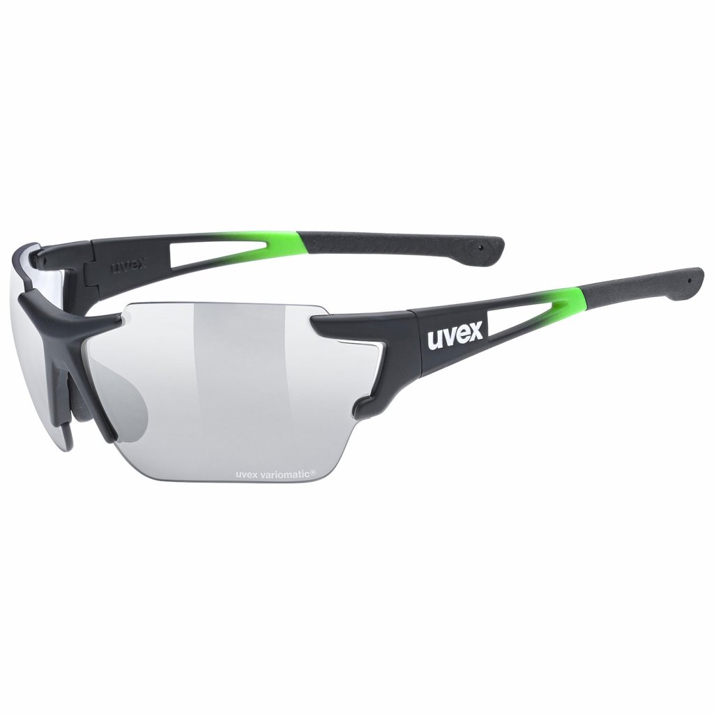 Sluneční brýle Uvex Sportstyle 803 race VM - black/green