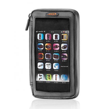 Pouzdro s peněženkou pro Smartphone 4.5 - 5" na představec IBERA IB-PB22