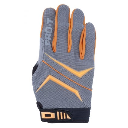 Rukavice PRO-T Plus Fortezza (Velikost L, Barevná kombinace šedo-oranžová)