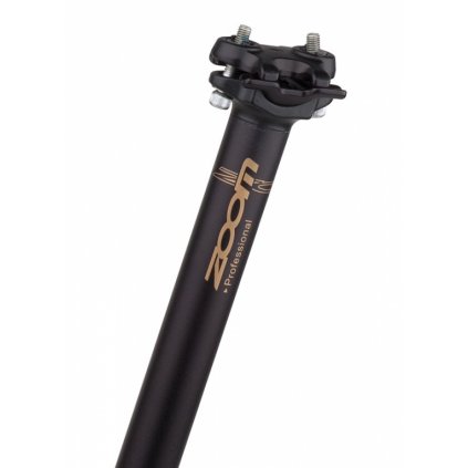 Sedlovka ZOOM Plus 406 dural délka 400mm (Průměr 27,2, Barva černá)