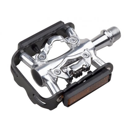 Pedál SPD PRO-T Plus 101 jednostranný zapouzdřený (Barva černá)