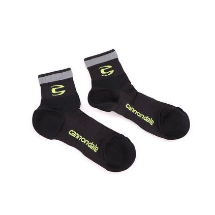 CANNONDALE PONOŽKY CFR SOCKS BLACK/GREEN