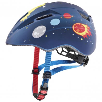 Cyklistická přilba Uvex Kid 2 CC - dark blue rocket mat (46/52)