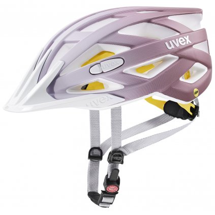 Cyklistická přilba Uvex I-VO CC MIPS - white/rosé mat
