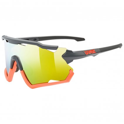 Sluneční brýle Uvex Sportstyle 228 - grey/orange mat