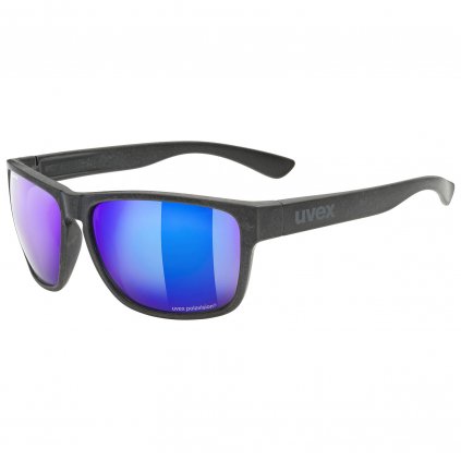 Sluneční brýle Uvex Lgl Ocean polavision - black mat/mirror blue