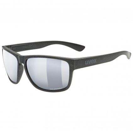 Sluneční brýle Uvex Lgl Ocean polavision - black mat/mirror silver
