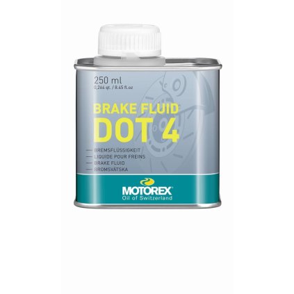 Brzdová kapalina MOTOREX BRAKE FLUID DOT 4, 250 ML