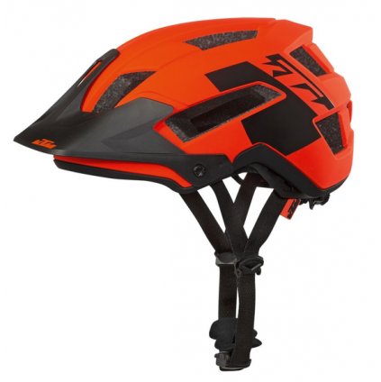 Cyklistická přilba KTM  Factory Enduro II,fire orange matt/black