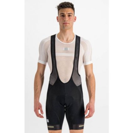 Cyklistické kraťasy s laclem Sportful Neo bibshort black beetle
