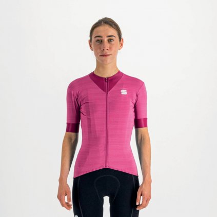 Cyklistický dres dámský SPORTFUL Kelly short sleeve jersey, cyclamen