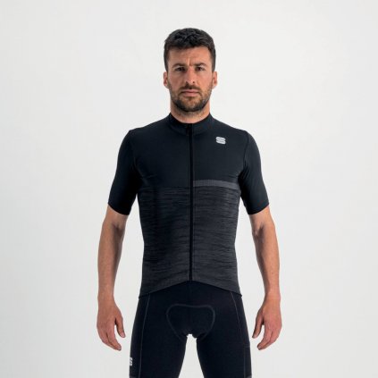 Cyklistický dres pánský SPORTFUL Giara jersey,black