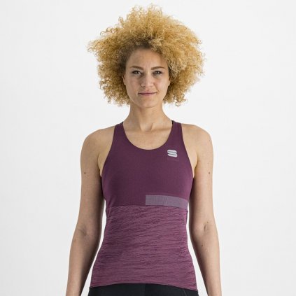 Sportovní dres dámský SPORTFUL Giara w top, prune