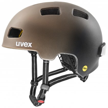 UVEX HELMA CITY 4 MIPS HAZEL-BLACK MAT (S4100290400) (Varianta 55-58)