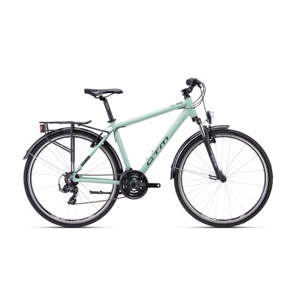 CTM TRANZ 1.0 trek sivozelená 2023 (Velikost rámu L (19"))