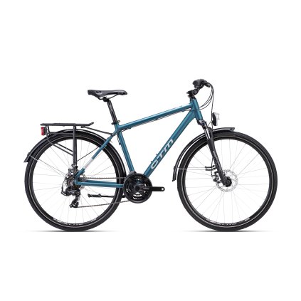CTM TRANZ 2.0 trek matná modrosivá 2023 (Velikost rámu XL (21"))