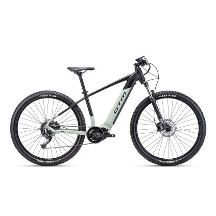 CTM PULZE matná šalviová / čierna 2024 (Velikost rámu XL (21"))