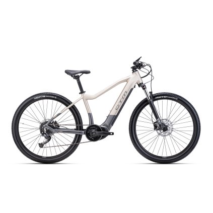 CTM RUBY 27,5" matná šedá / strieborná béžová 2024 (Velikost rámu L (18"))
