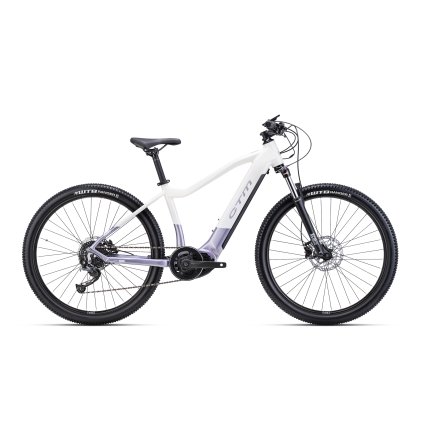 CTM RUBY 27,5" biela perleť / svetlofialová perleť 2024 (Velikost rámu S ( 14"))