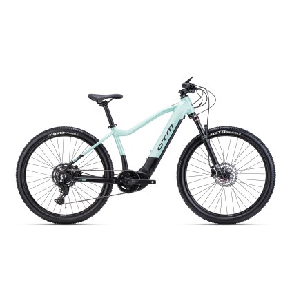 CTM RUBY Pro 27,5" matná čierna / tyrkysová perleť 2024 (Velikost rámu L (18"))