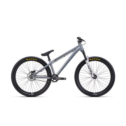 CTM DIRTKING Pro lesklá sivá / matná sivá 2025 (Velikost rámu 12")