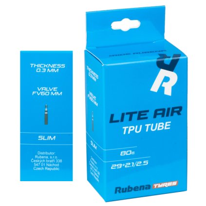 Duše RUBENA TPU 29x2,10-2,50 FV 60mm v krabičce