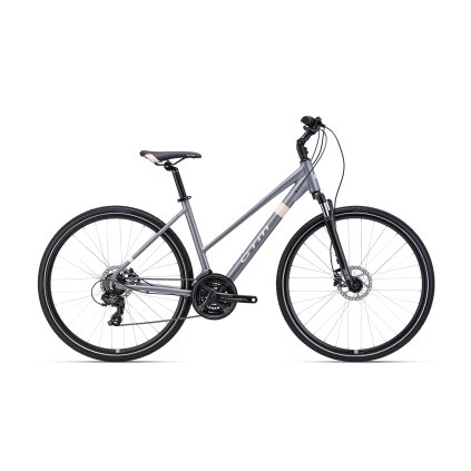 CTM MAXIMA 1.0 matná šedá 2026 (Velikost rámu M (16"))