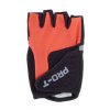 Rukavice PRO-T Plus Adria (Velikost XXS, Barevná kombinace černo-červená)