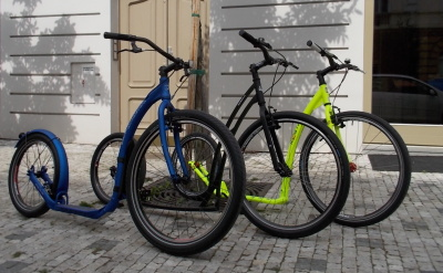 Test velkých turistických koloběžek