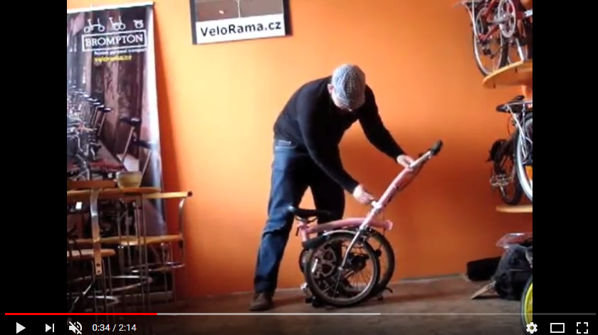 Skládací kolo Brompton M6L-X titanový bromík