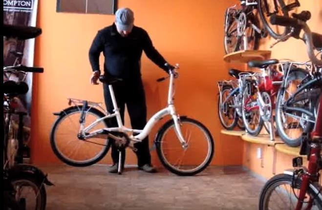 Skládací kolo Dahon Briza D3 – skládací městské kolo, citybike