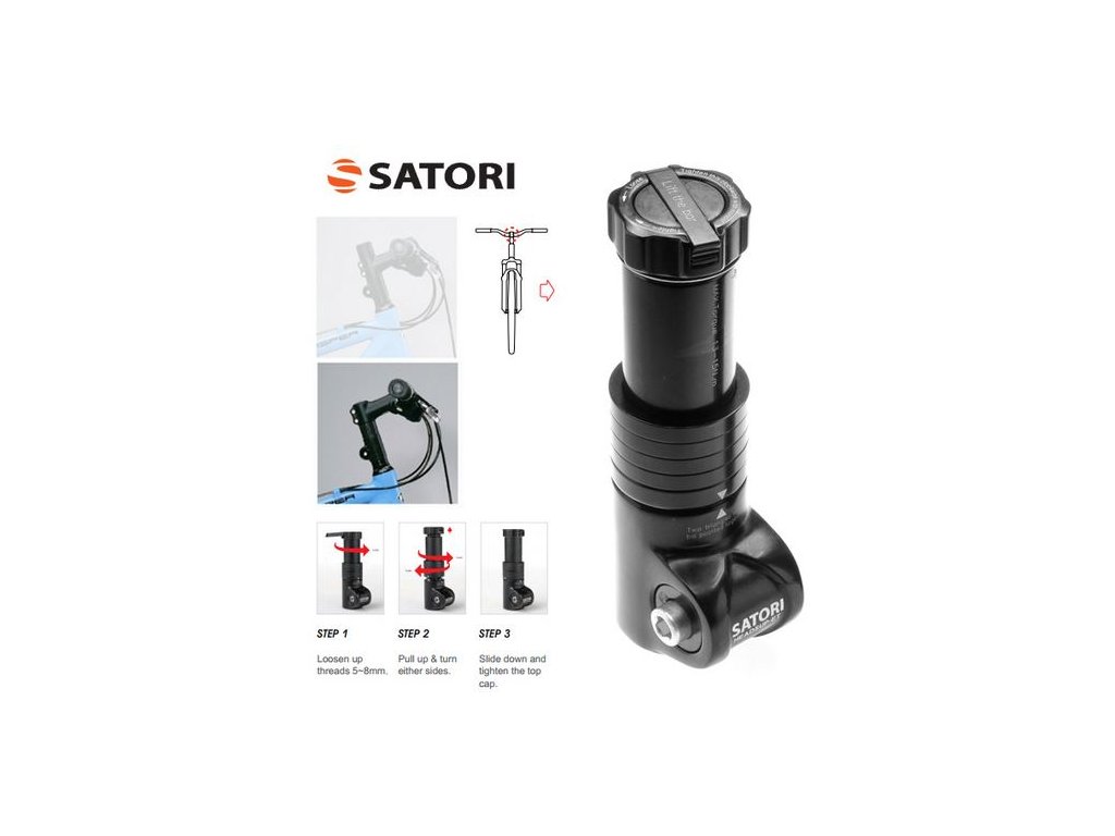 satori heads up 4 stem riser