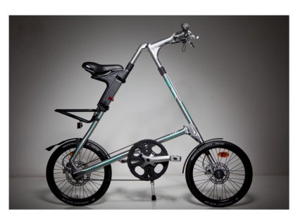 Skládací kolo Strida SX stribrna