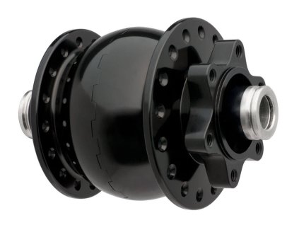 24265 dynamo na kolo son 28 12 110 disc 6 bolt cerna 24d pevna osa 12mm 110mm