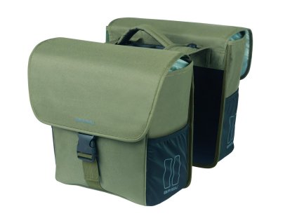 36502 tmave zelena dvojita taska basil go mik 32l