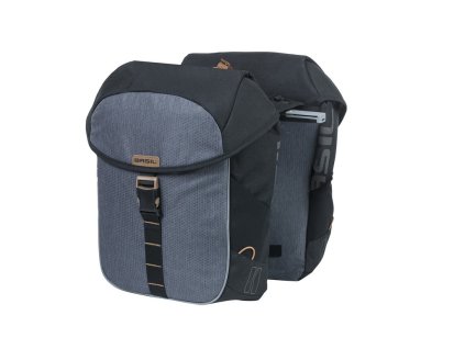 44740 cestovni dvojita taska basil miles mik cerna bridlice 34l