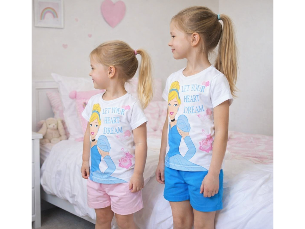 Dívčí pyžamo PRINCEZNY Popelka