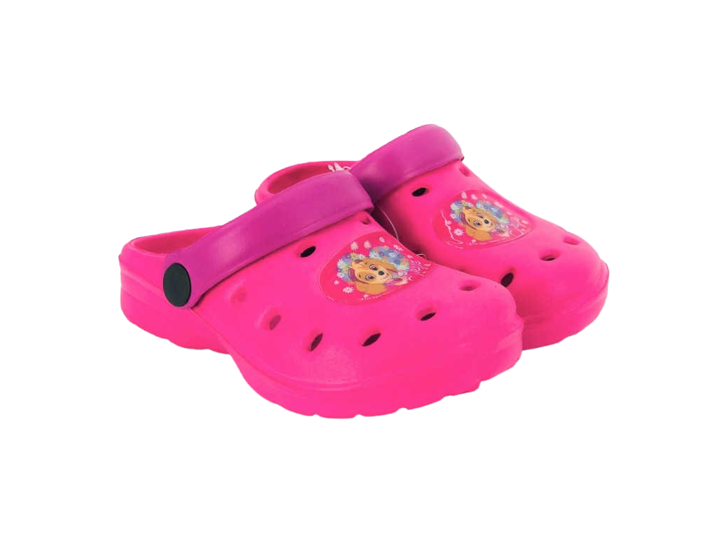 Crocs TLAPKOVÁ PATROLA SKYE dívčí růžové světlé