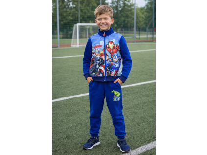 Chlapecká tepláková souprava AVENGERS modrá
