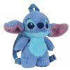 3D dětský batoh plyšový LILO A STITCH modrý