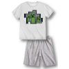 chlapecke-pyzamo-minecraft-kratke-bilo-sede