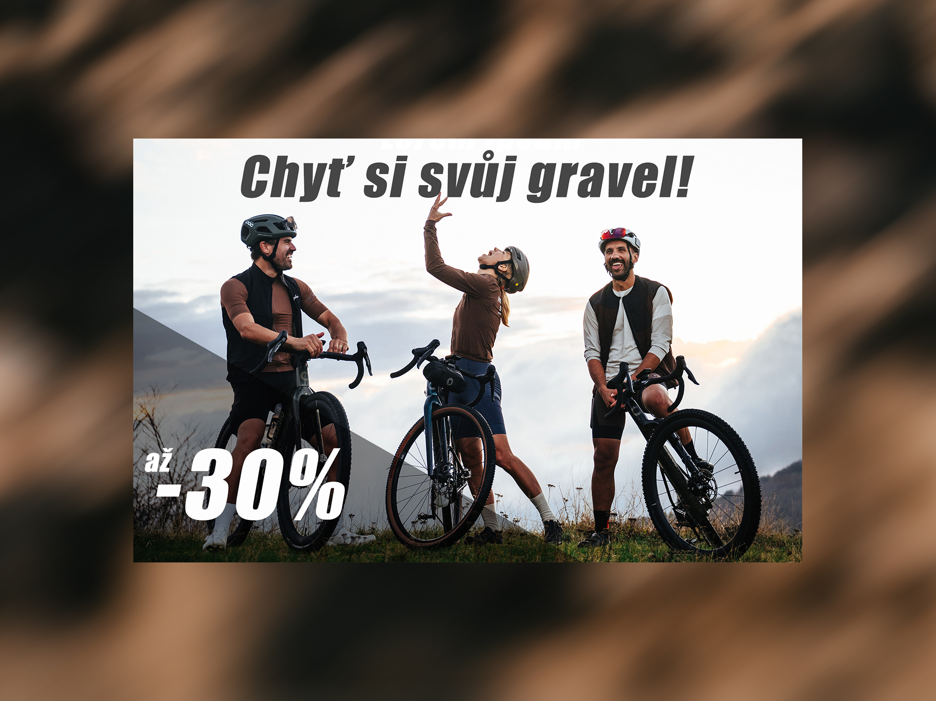 Gravel kola se slevou a skladem!