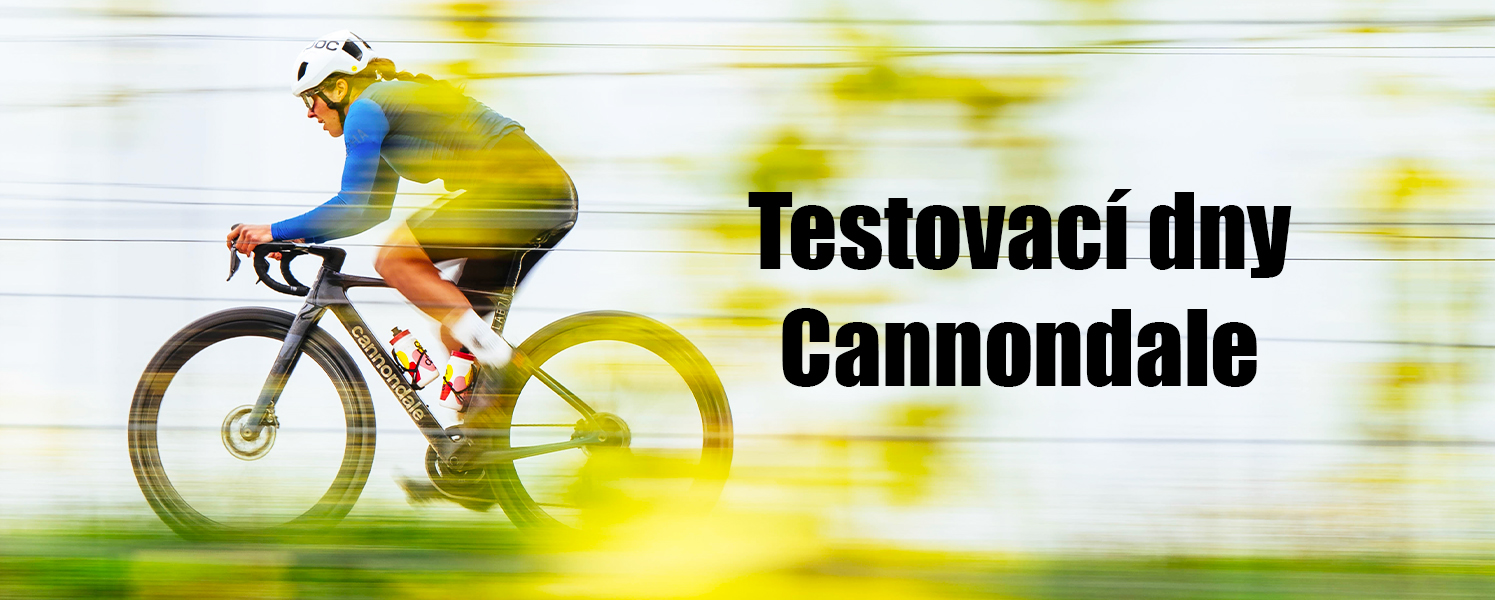 Vyzkoušej si Cannondale na vlastní kůži. 😍